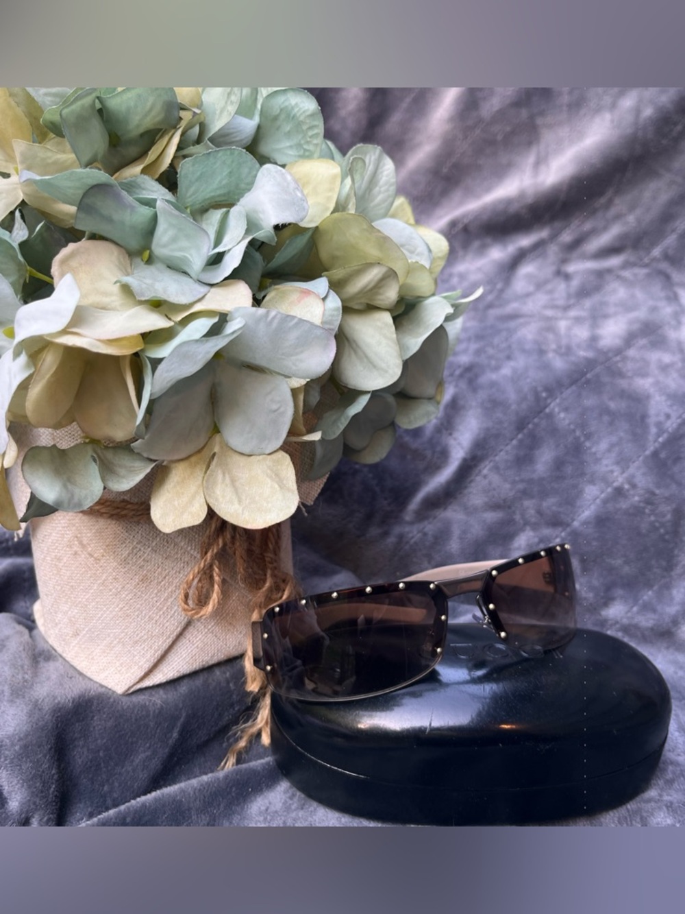 ✨ VINTAGE Gucci GG 1823/S Studded Wrap Sunglasses - Y2K Shield ✨